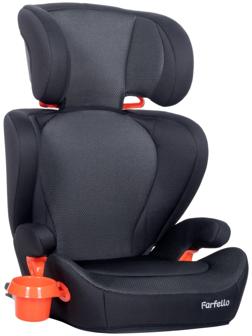 Автокресло детское Farfello, крепление Isofix, чёрное
