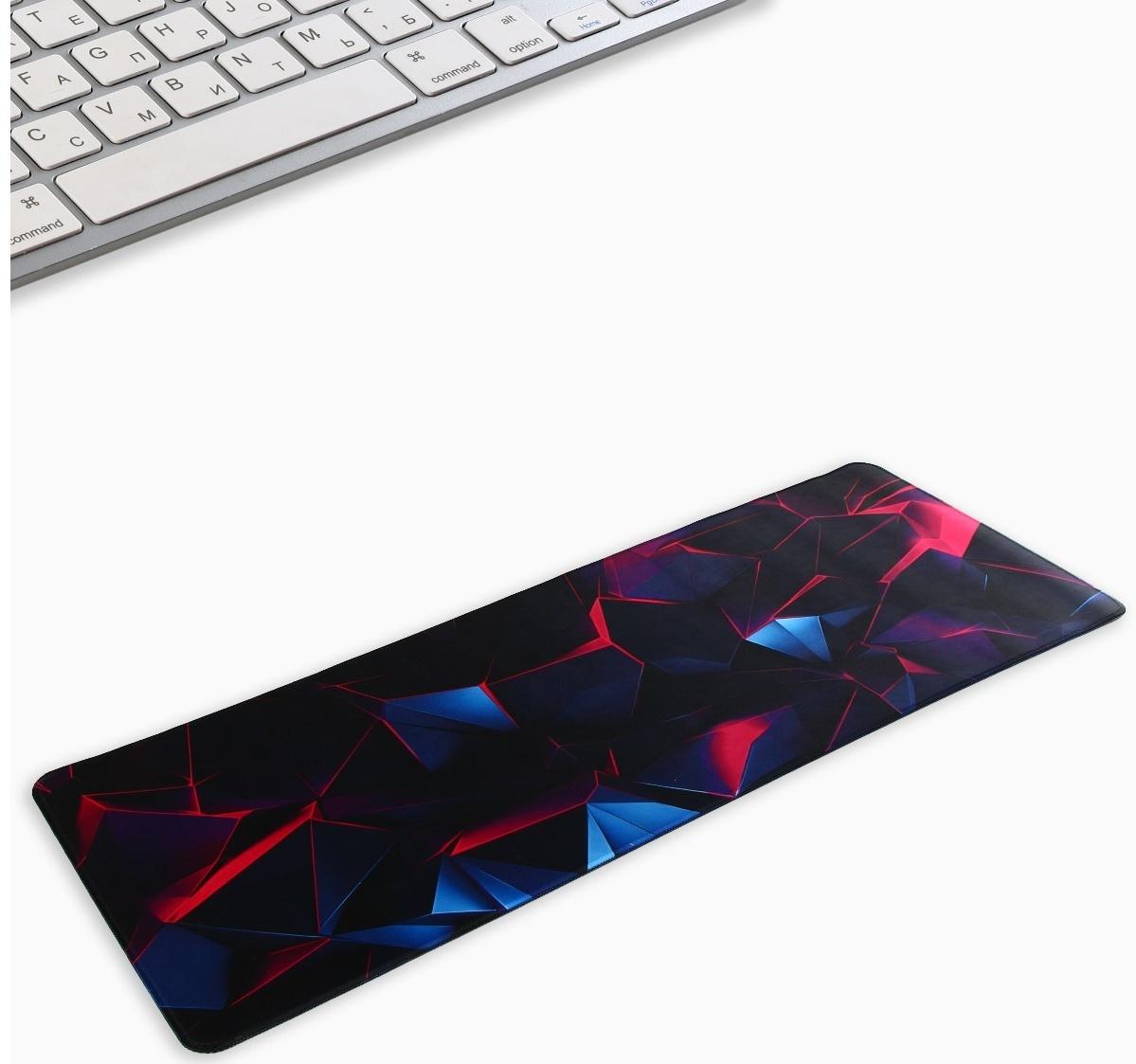 Коврик для компьютерной мыши «Неон», 30×80 см