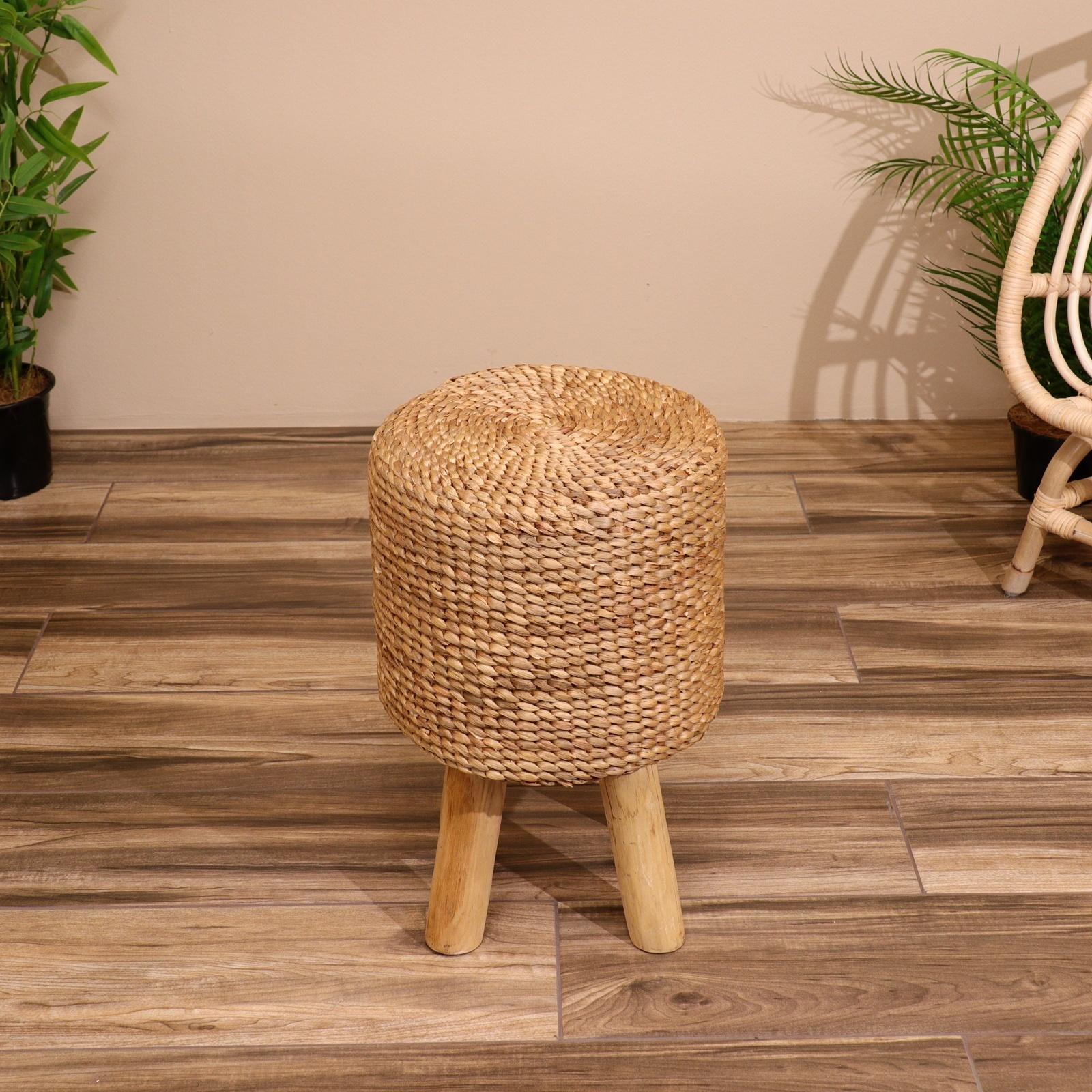 Табурет плетёный, 30×30×50 см