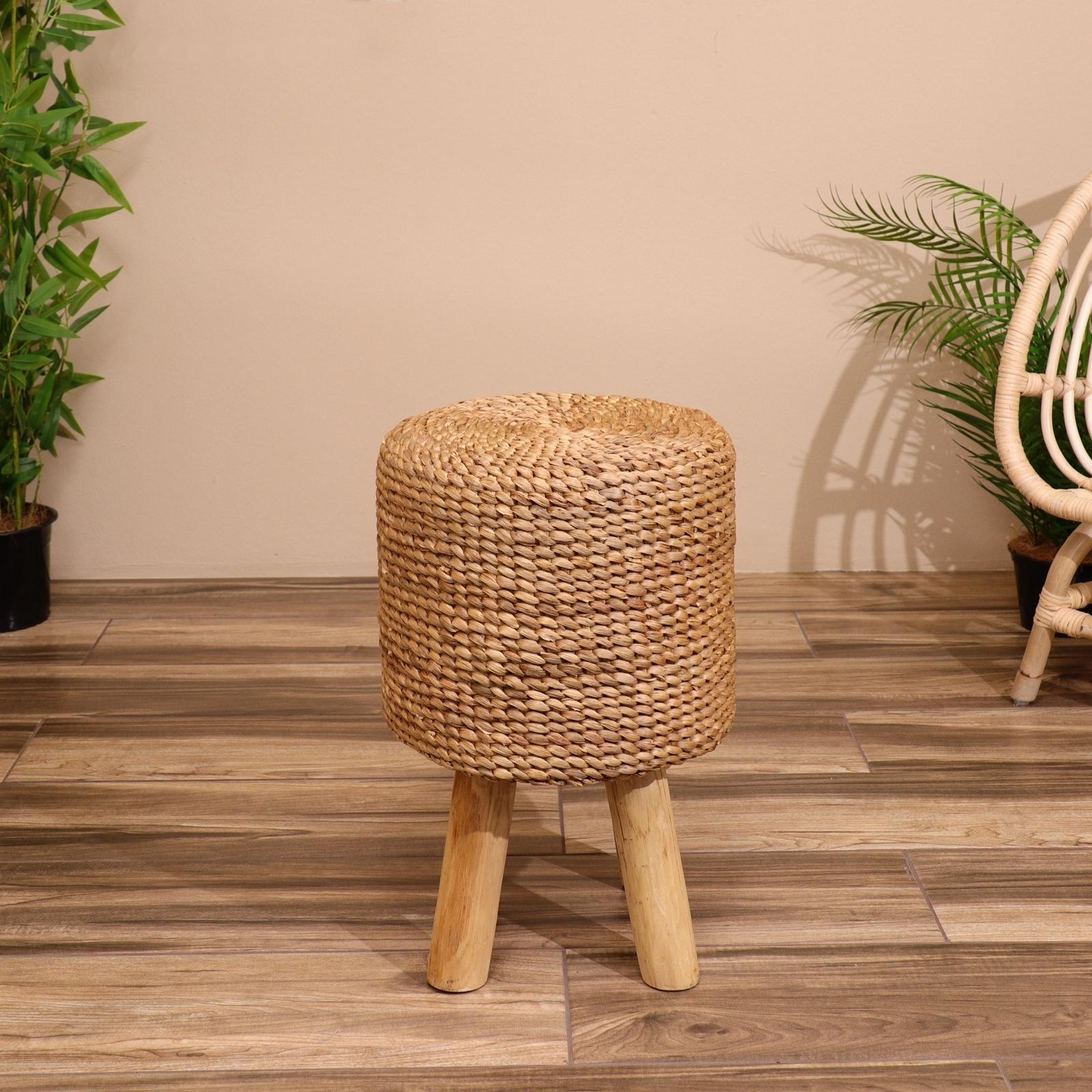Табурет плетёный, 30×30×50 см