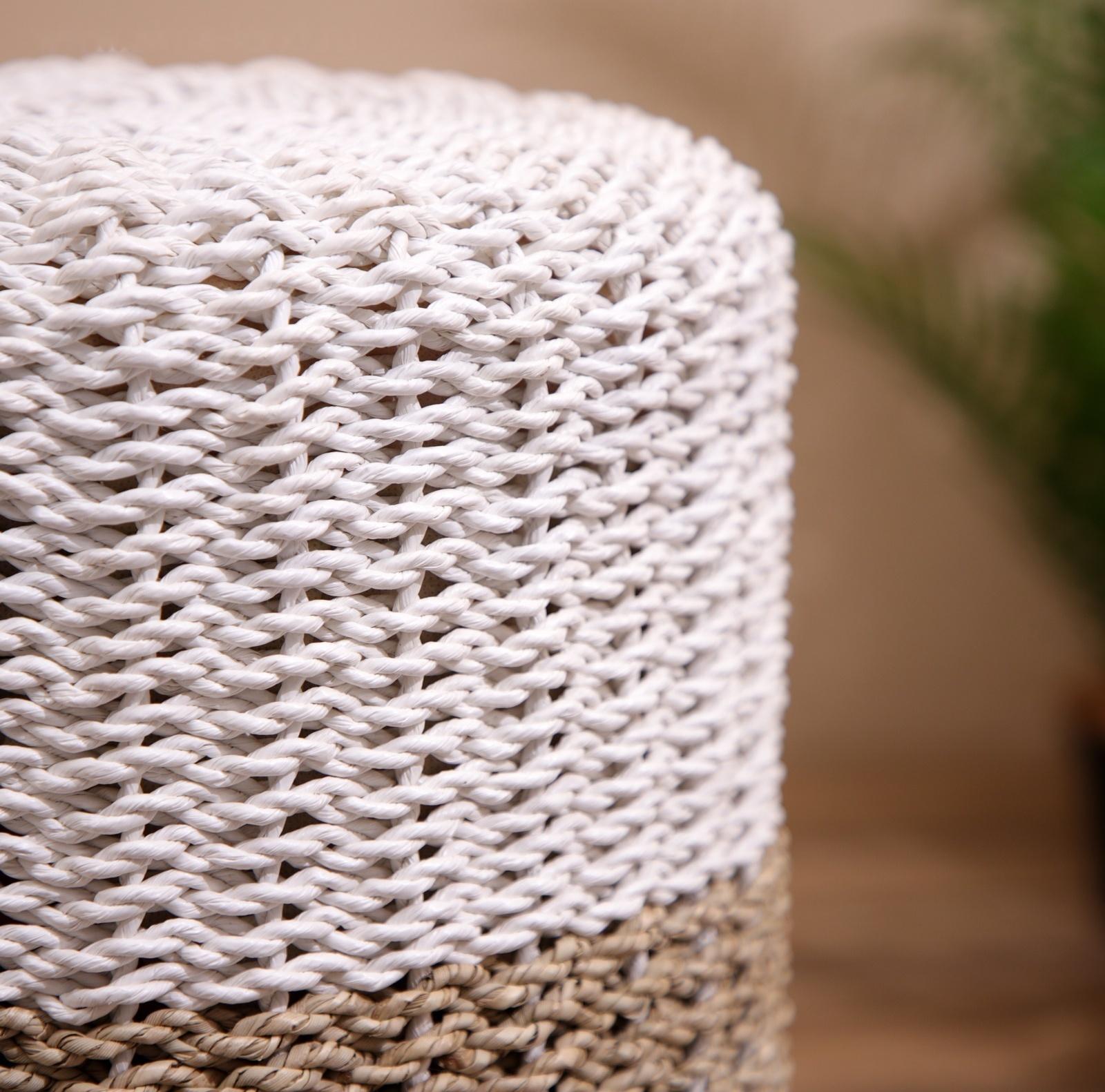 Табурет плетёный, 33×33×50 см