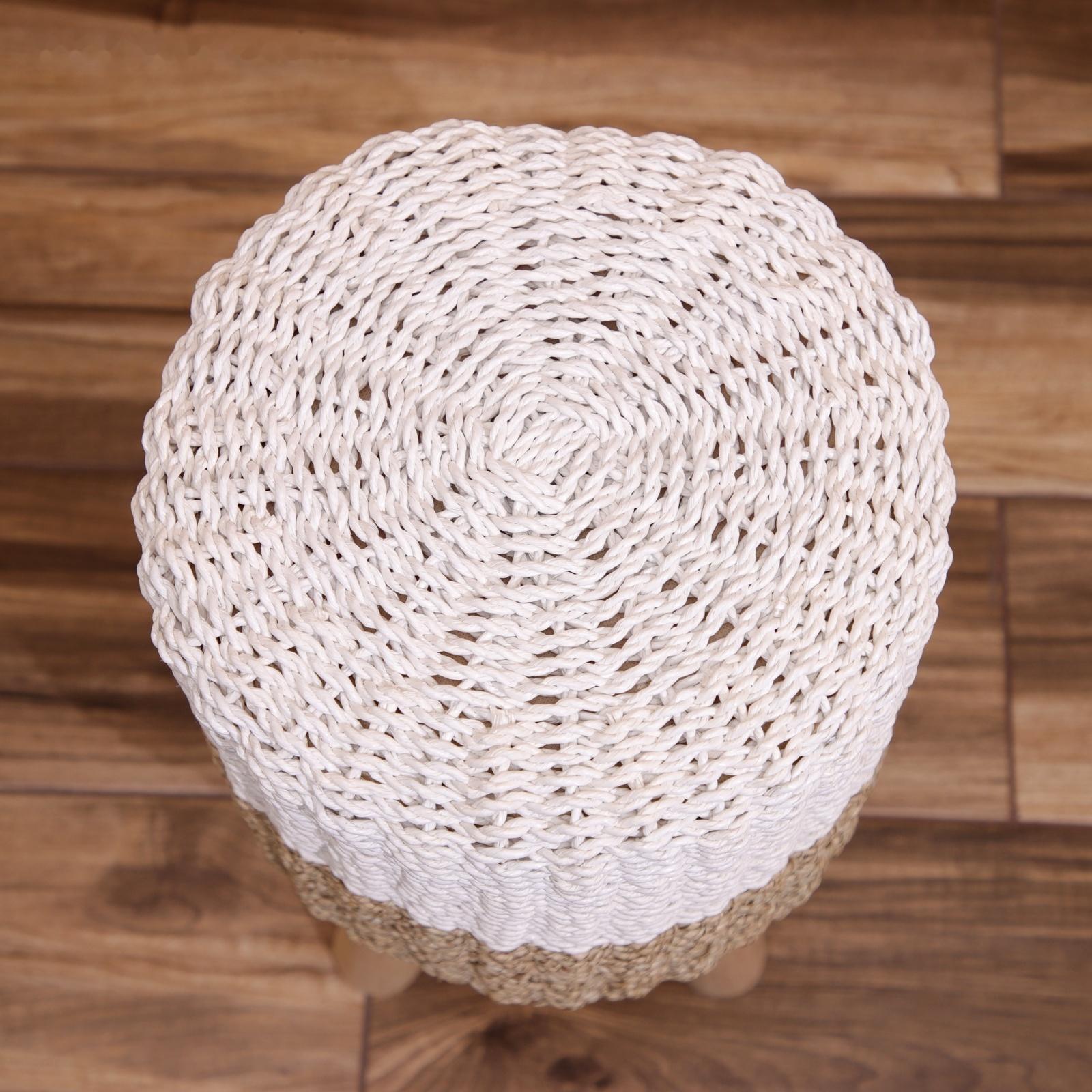 Табурет плетёный, 33×33×50 см