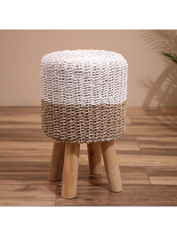 Табурет плетёный, 33×33×50 см