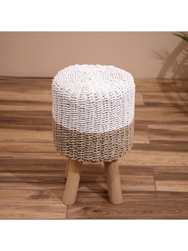 Табурет плетёный, 33×33×50 см