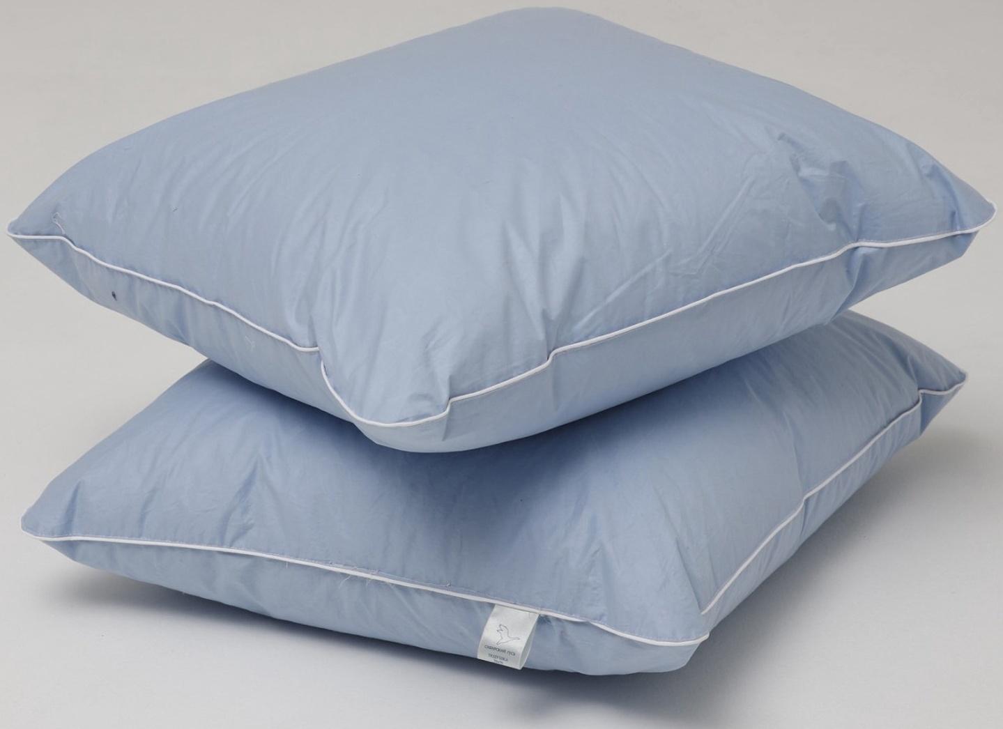 Подушка низкая, размер 70x70 см, цвет МИКС