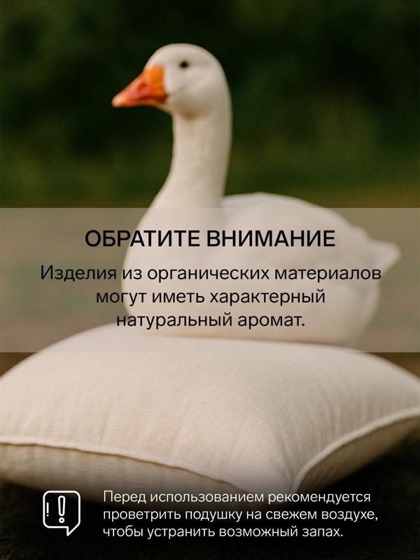 Подушка низкая, размер 70x70 см, цвет МИКС