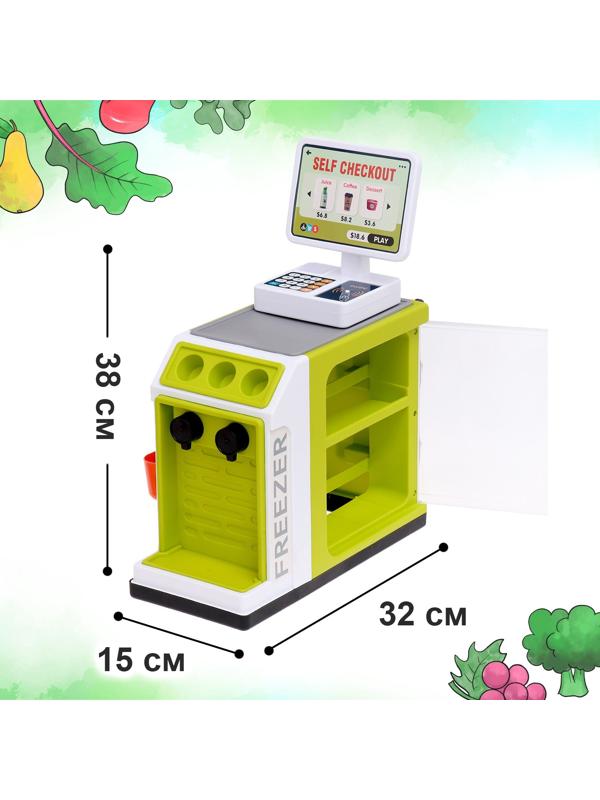 Игровой модуль «Магазин», кофейня с аксессуарами, звуковые эффекты