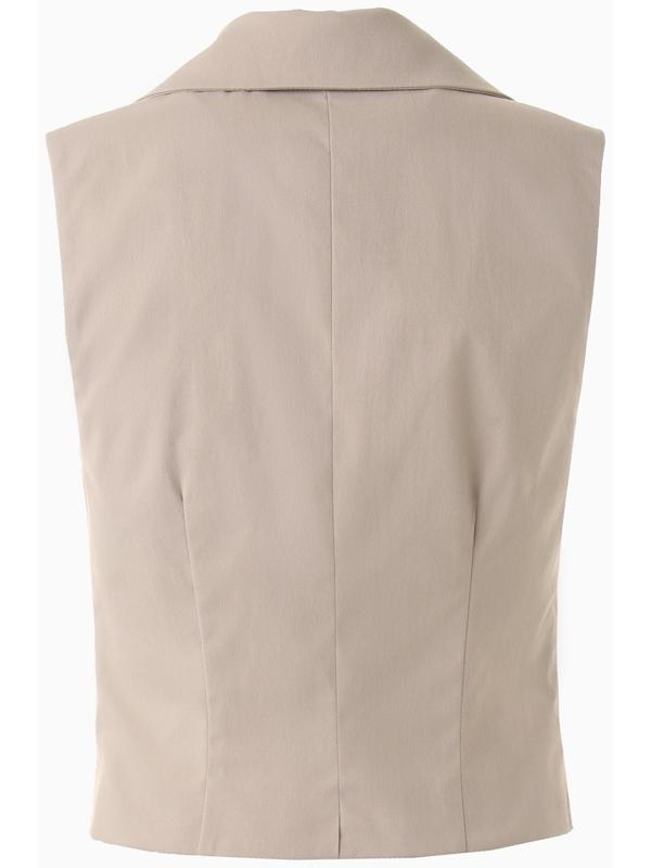 Жилет женский MINAKU: Safari, бежевый, размер 46