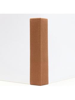 Когтеточка с пропиткой 55*20 см, угловая, без меха, бежевая