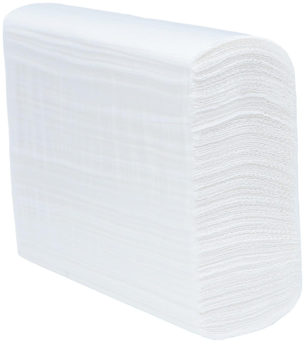 Полотенца бумажные Plushe Professional Z-сложения, 2 слоя, 200 листов