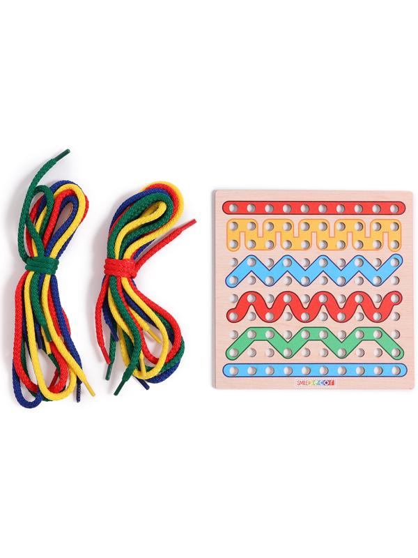 Игра по системе Монтессори «Шнуровка. Линии»