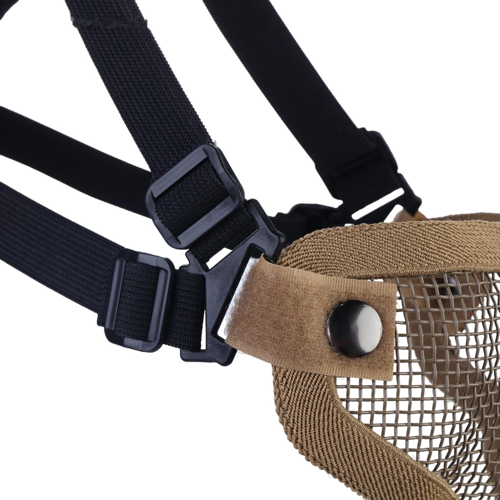 Маска защитная, страйкбольная, цвет хаки