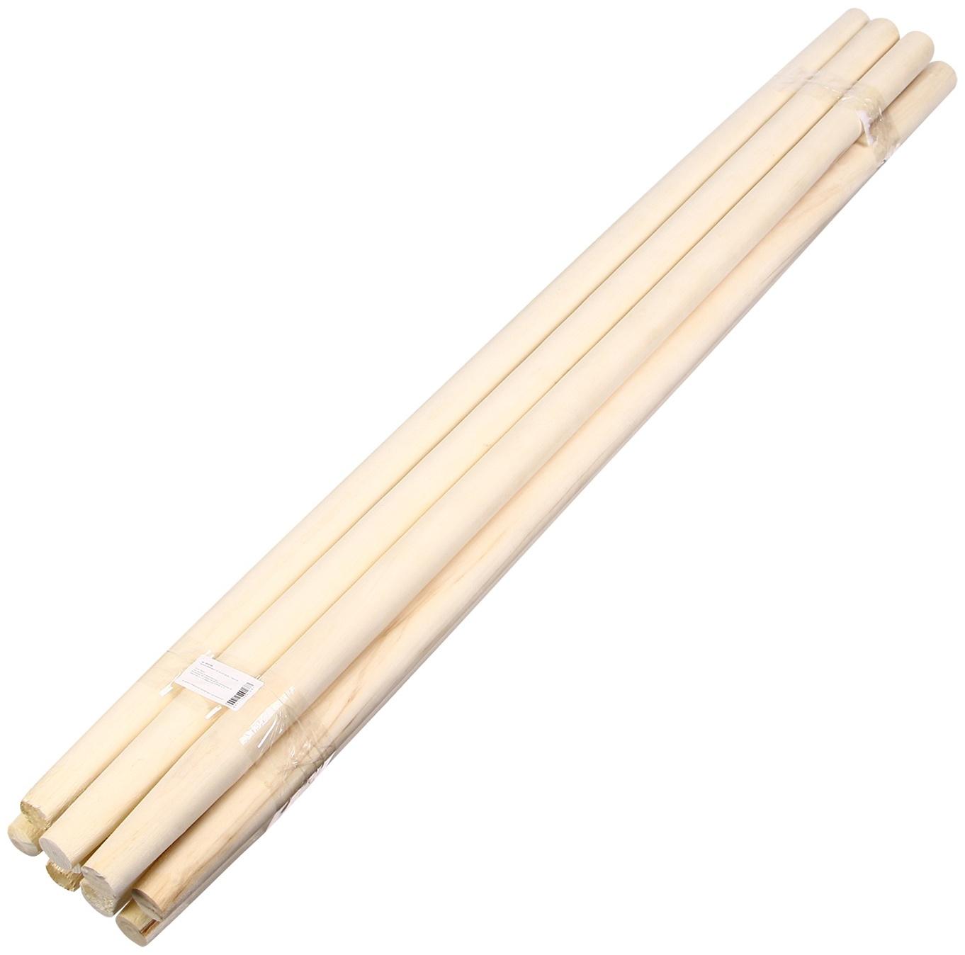 Черенок берёзовый, d = 40 мм, длина 120 см, 1 сорт, Greengo