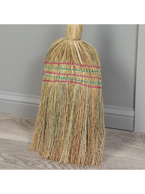 Метла 5-ти прошивная «Сорго», 500 г, 140 см, нить