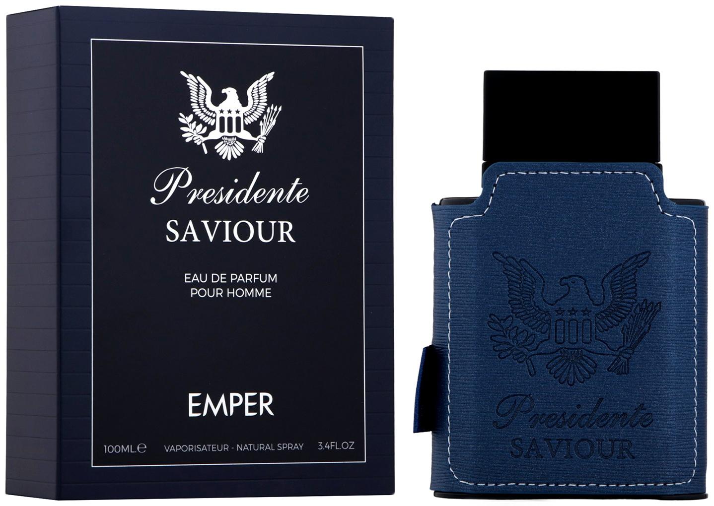 Парфюмерная вода мужская Presidente Saviour (по мотивам Dior Sauvage), 100 мл