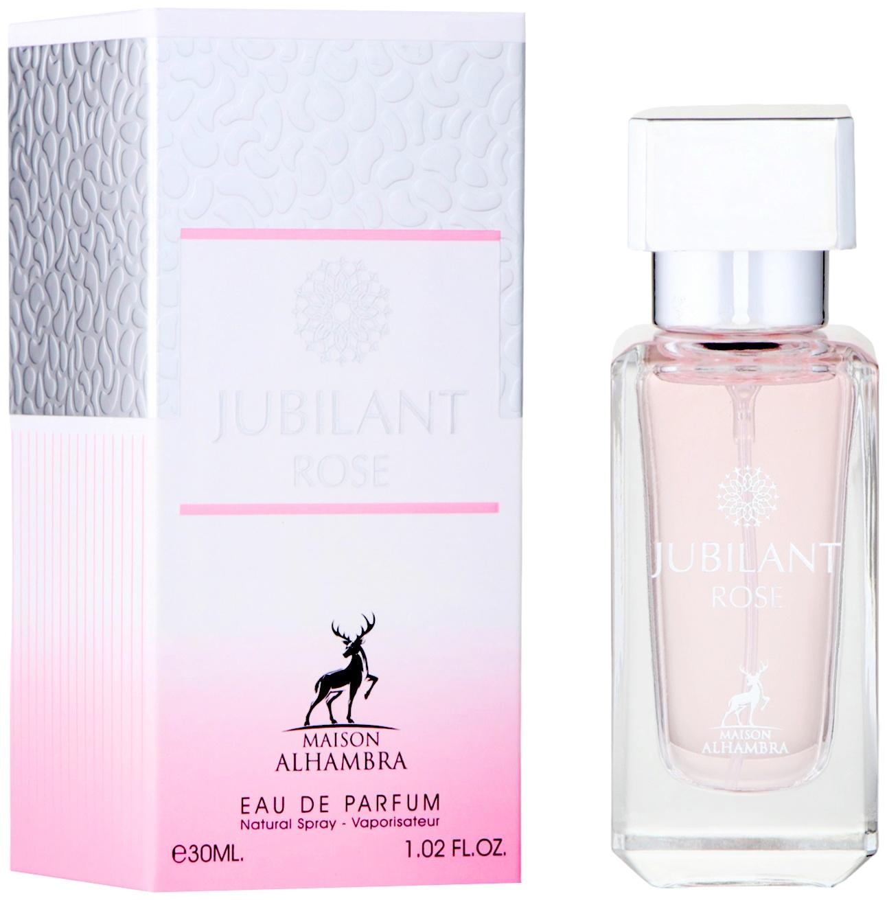 Парфюмерная вода женская Jubilant Rose (по мотивам Bright Crystal), 30 мл