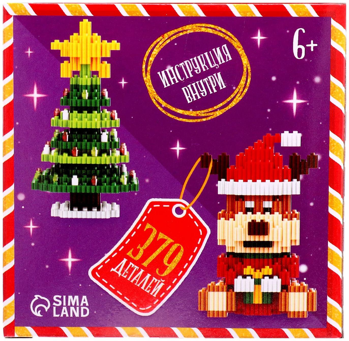 Конструктор Mini Blocks «Олень», 379 деталей