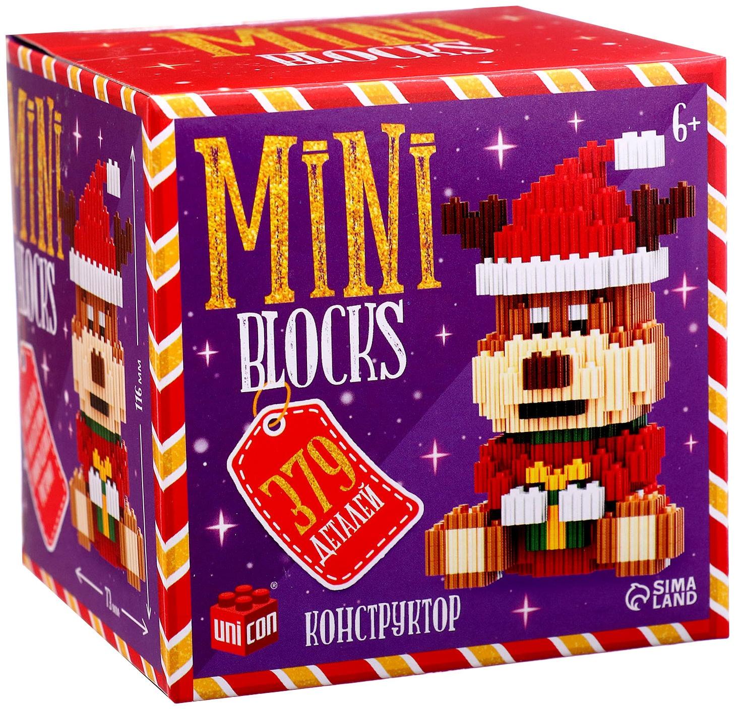 Конструктор Mini Blocks «Олень», 379 деталей