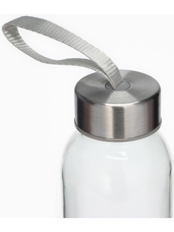 Бутылка для воды стеклянная в чехле «Рядом», 350 мл