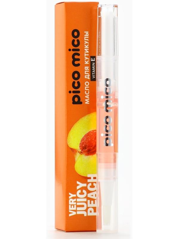 Масло для кутикулы в карандаше Very juicy peach, 2 г, аромат персика, PICO MICO