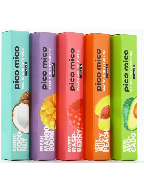 Масло для кутикулы в карандаше Very juicy peach, 2 г, аромат персика, PICO MICO