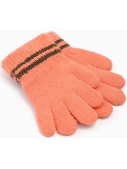 Перчатки детские MINAKU, цвет пыльно-розовый, 13 см