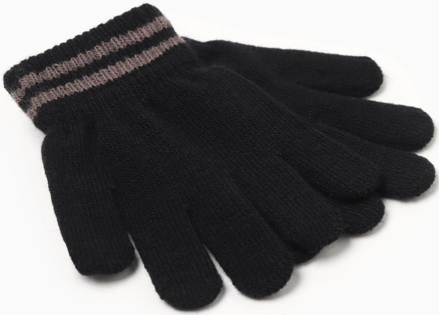 Перчатки детские MINAKU, цвет черный, 13 см