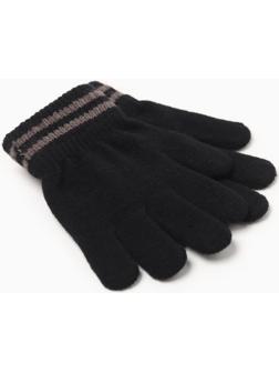 Перчатки детские MINAKU, цвет черный, 13 см