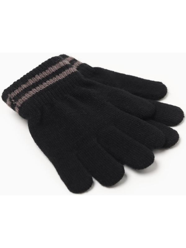 Перчатки детские MINAKU, цвет черный, 13 см