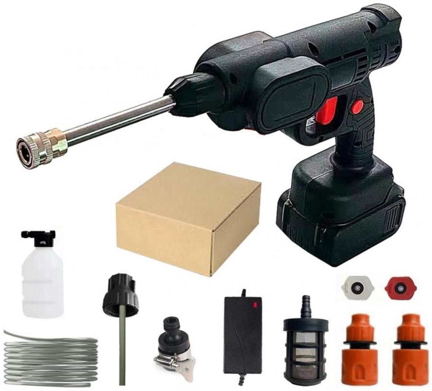 Мойка высокого давления аккумуляторная ZITREK ZKCW20, 20 В, 3 Ач, 30 бар, шланг 5 м