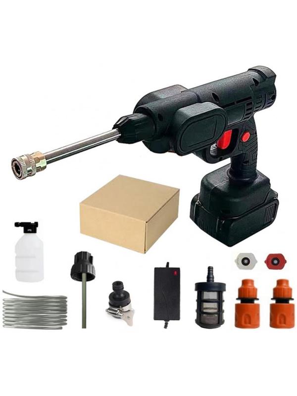 Мойка высокого давления аккумуляторная ZITREK ZKCW20, 20 В, 3 Ач, 30 бар, шланг 5 м