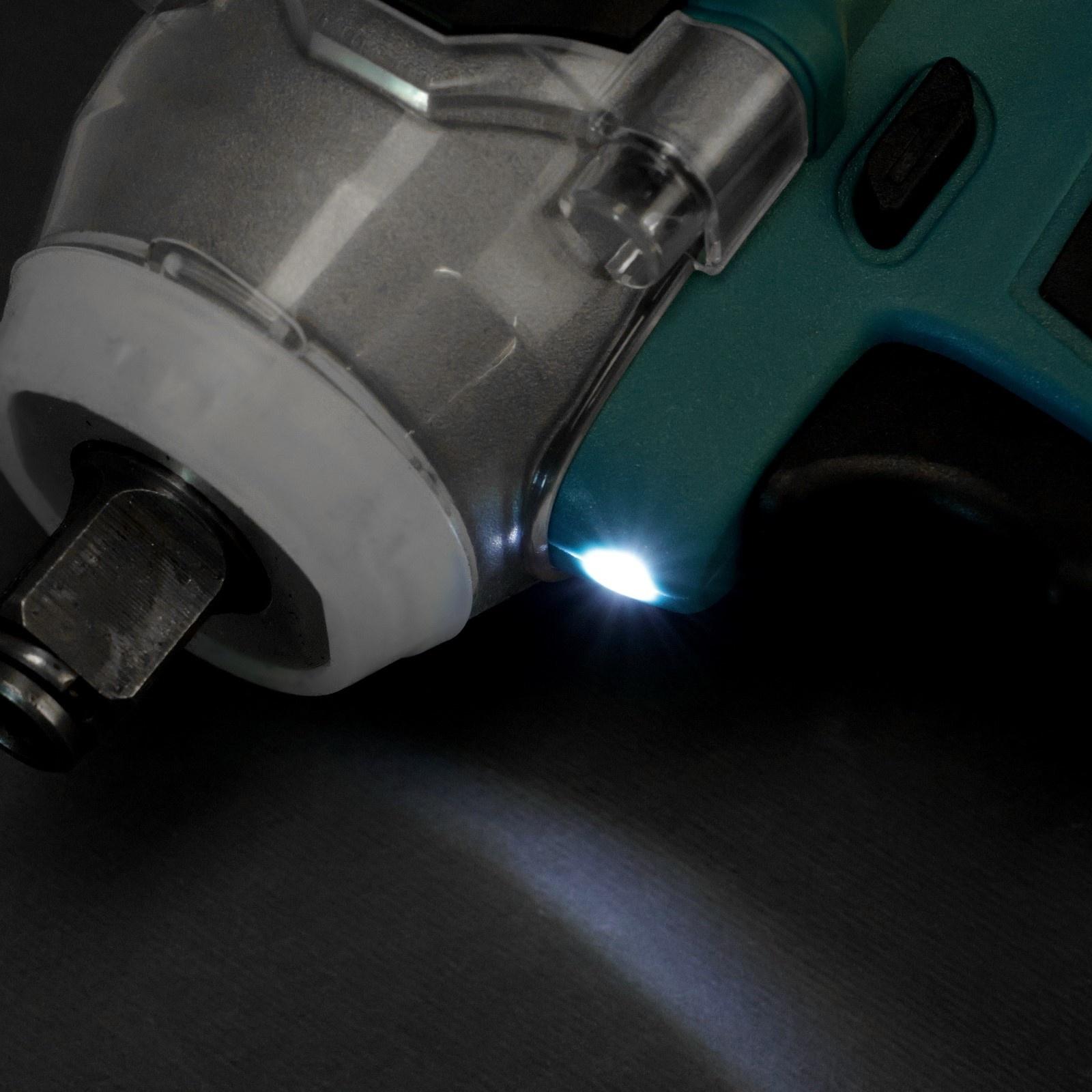 Гайковерт аккумуляторный ТУНДРА, 20 В, 7.5 Ач, Li-Ion, 350 Нм, 3200 уд/мин, 1/2