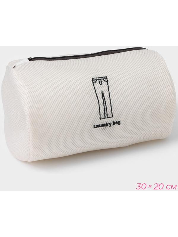 Мешки для стирки, 6 шт: L= 60×50, M=50×40, S=40×30, XS=22×18, Цилиндр L=30×20, Цилиндр M=17×17, цвет бежевый