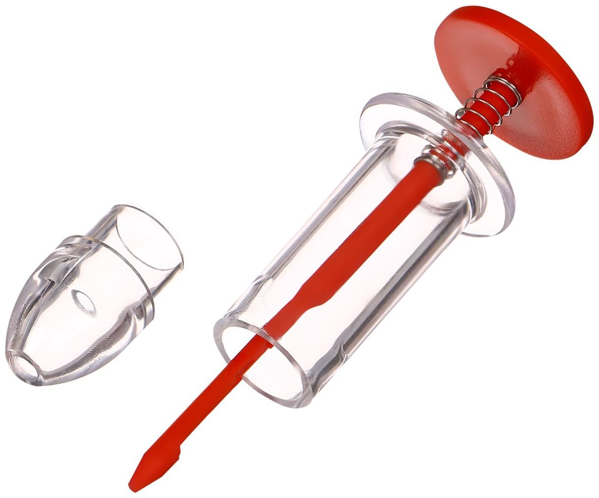 Сеялка ручная, шприц, для точечной посадки семян, пластик