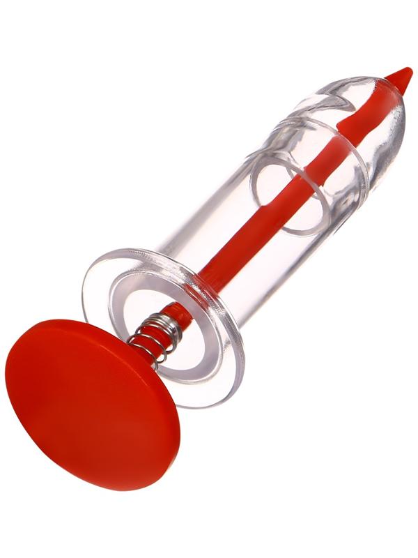 Сеялка ручная, шприц, для точечной посадки семян, пластик