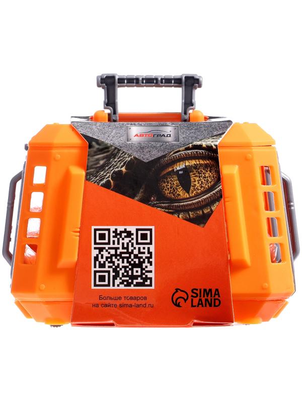 Игровой набор «Диногонки», инерционный механизм, 6 видов машинок, цвет МИКС