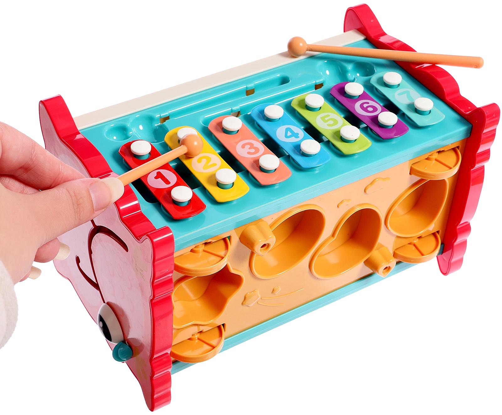 Развивающая игрушка «Сортер-совушка», 15 в 1, с подвижными элементами