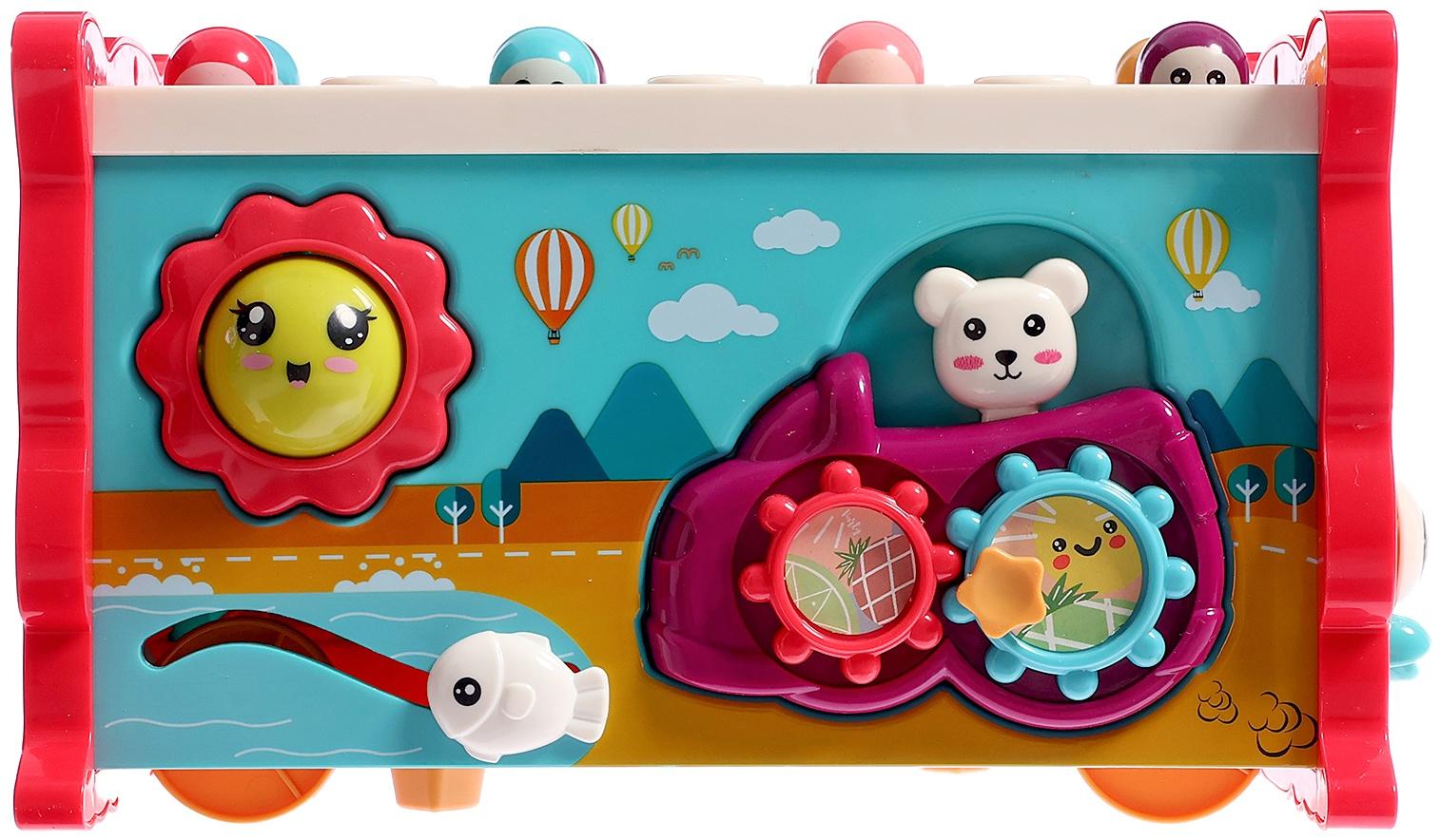 Развивающая игрушка «Сортер-совушка», 15 в 1, с подвижными элементами