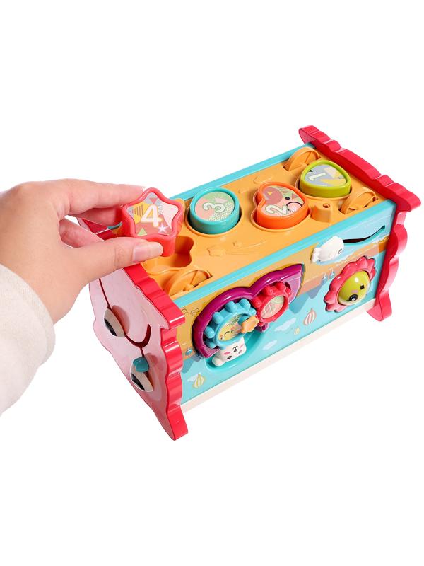 Развивающая игрушка «Сортер-совушка», 15 в 1, с подвижными элементами