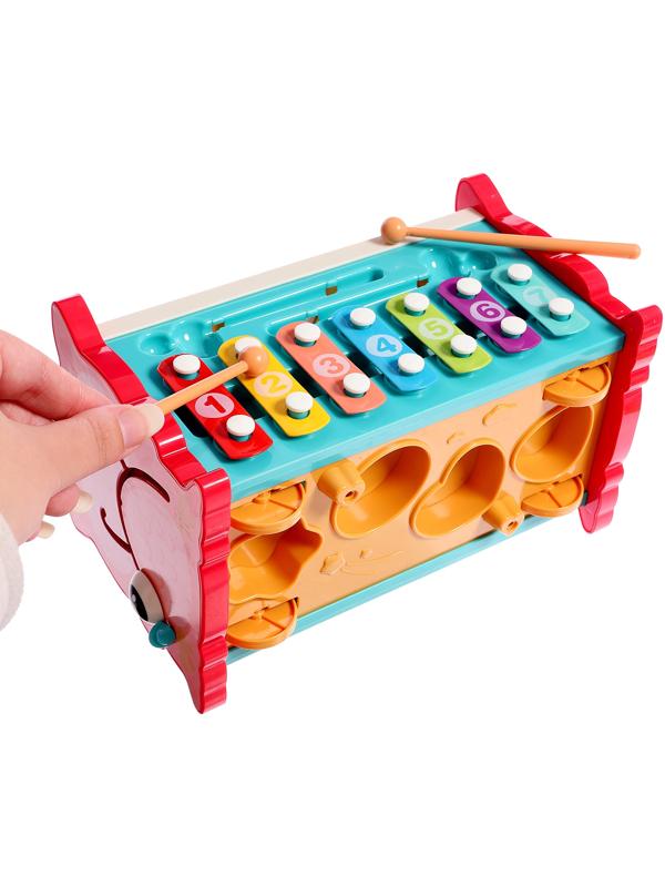 Развивающая игрушка «Сортер-совушка», 15 в 1, с подвижными элементами