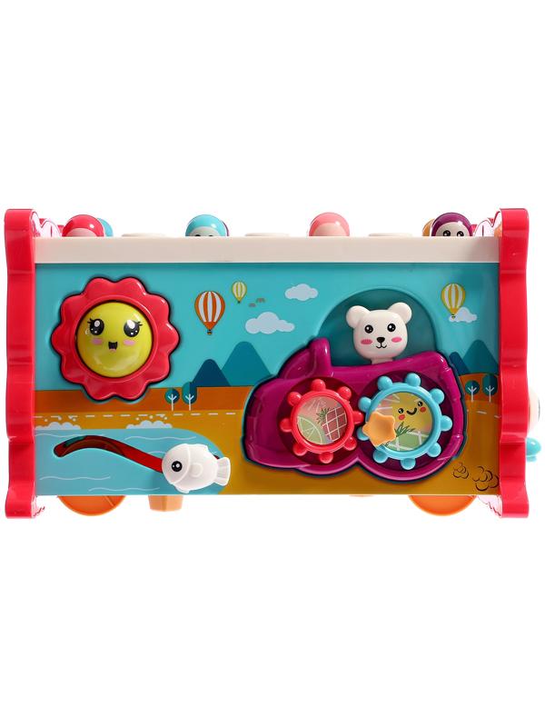 Развивающая игрушка «Сортер-совушка», 15 в 1, с подвижными элементами