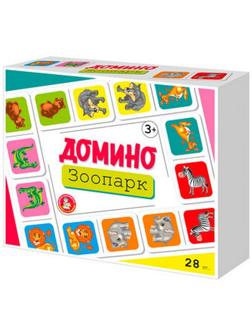 Домино «Зоопарк», 28 фишек, 3+