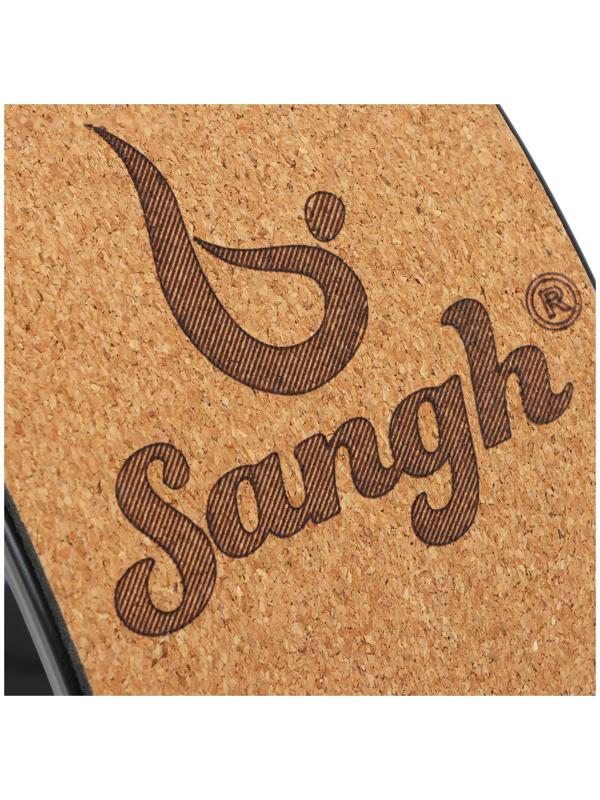 Йога-колесо Sangh «Лотос», 33×13 см, цвет чёрный