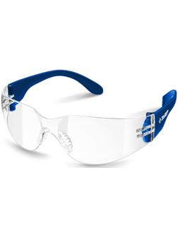 Очки защитные ЗУБР БАРЬЕР 110487, открытого типа, антизапотевающие, прозрачные