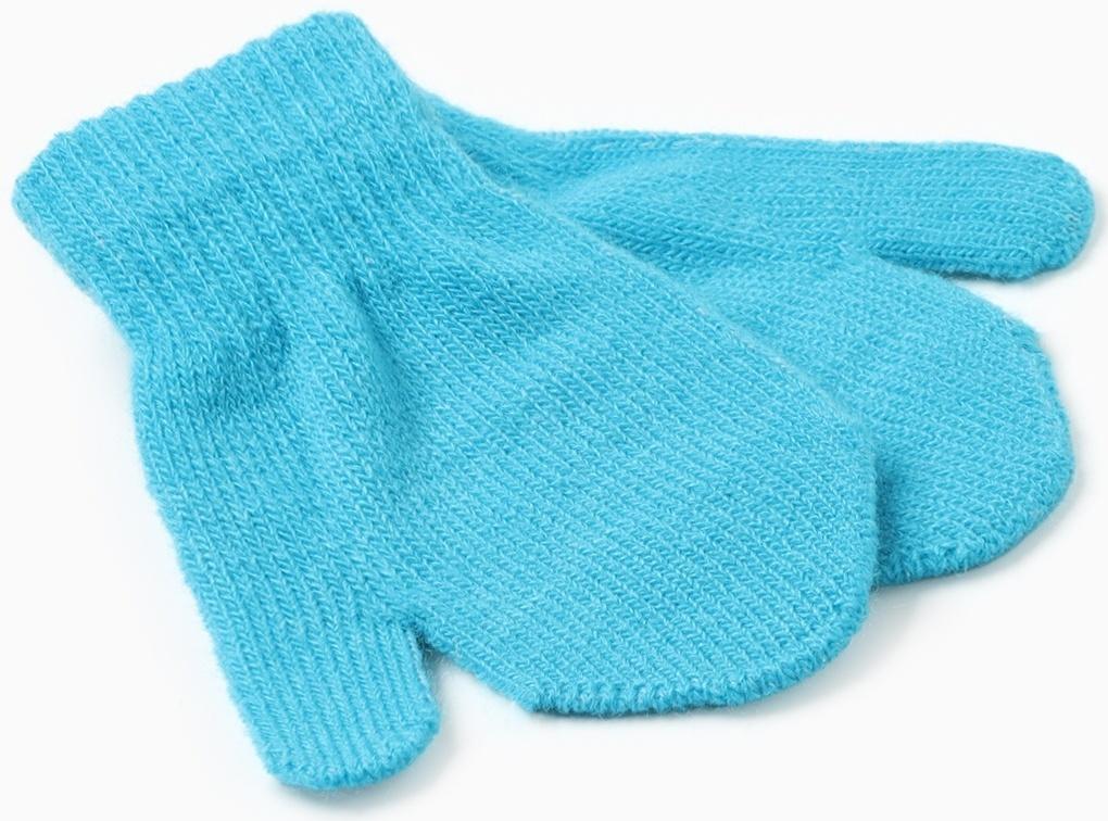 Варежки детские MINAKU, цвет голубой, 12 см
