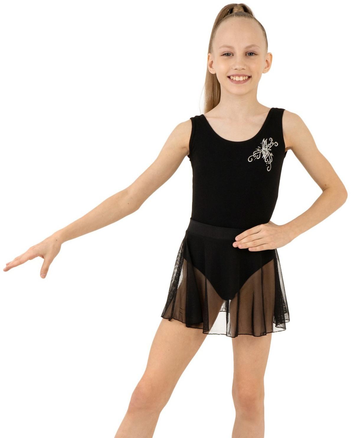 Юбка для гимнастики и танцев Grace Dance, р. 44, цвет чёрный