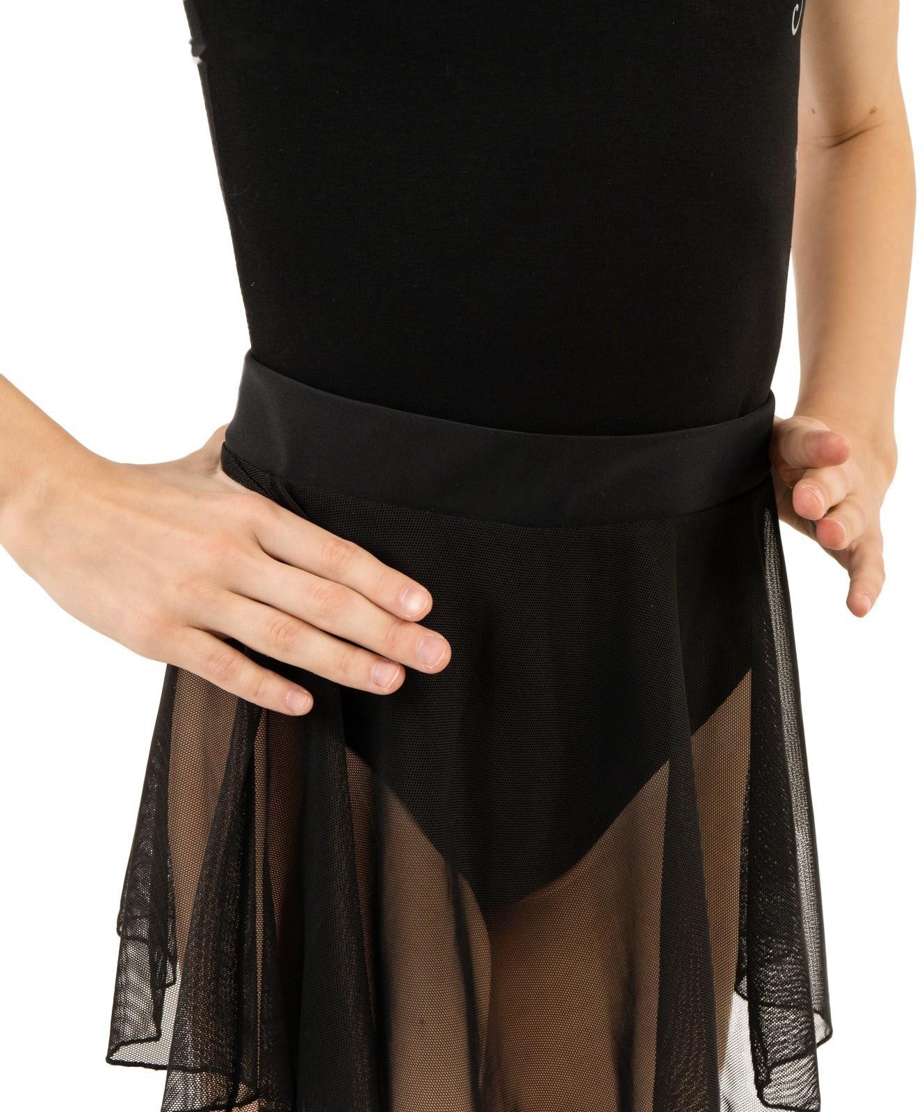 Юбка для гимнастики и танцев Grace Dance, р. 44, цвет чёрный