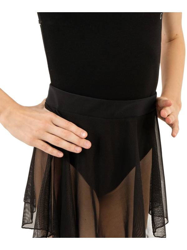 Юбка для гимнастики и танцев Grace Dance, р. 44, цвет чёрный