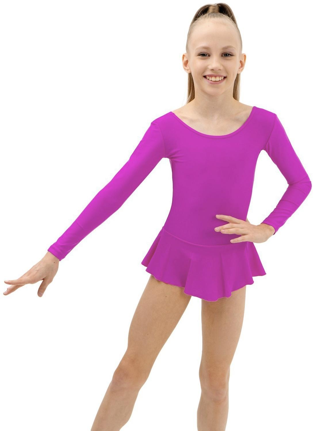 Купальник для гимнастики и танцев Grace Dance, р. 28, цвет фуксия