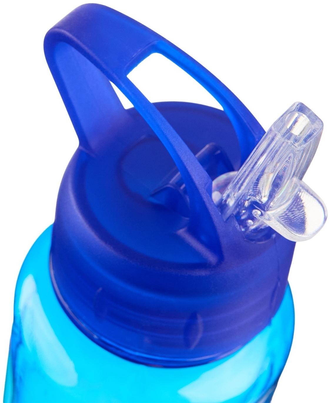 Бутылка для воды спортивная «Бараолт», 650 мл, с поильником, 24×7 см, синяя